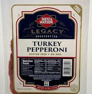 Turkey Pepperoni