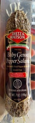 Baby Genoa Pepper Salame