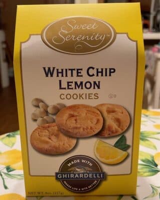 White Chip Lemon Cookies