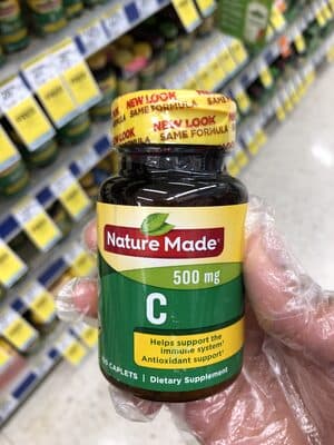 Nature Made 500 Mg Caplets Vitamin C