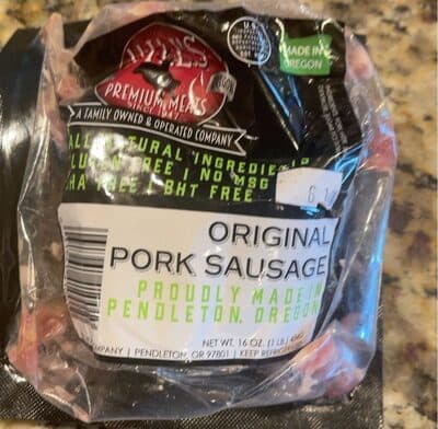 Hill's Original Pork Sausage
