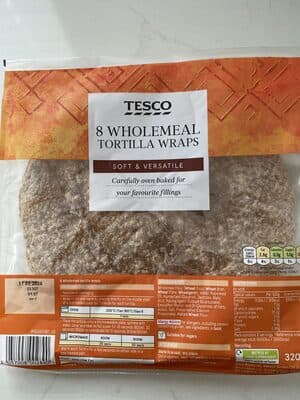 Wholemeal Tortilla Wraps