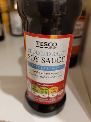 Tesco Reduced Salt Soy Sauce