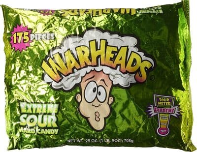Blue Raspberry, Watermelon, Lemon, Black Cherry, Apple Hard Candy Extreme Sour