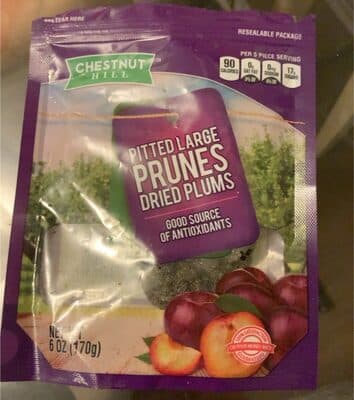 PITTED LARGE PRUNES DRIED PLUMS