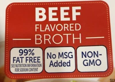 Beef Flavored Broth