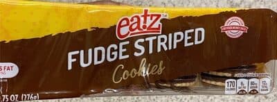 Fudge Striped Cookies