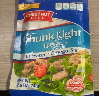 Chunk light tuna in water