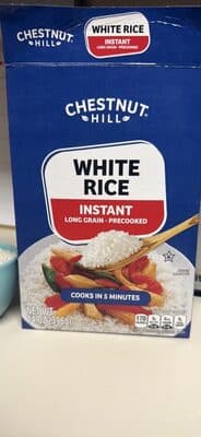 White Rice Instant Long Grain