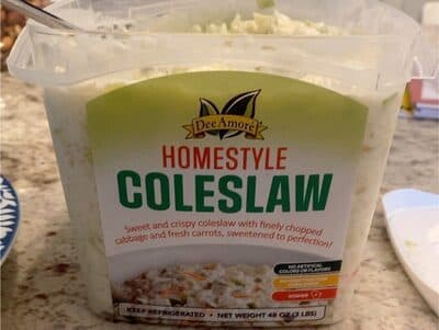 Homestyle Coleslaw
