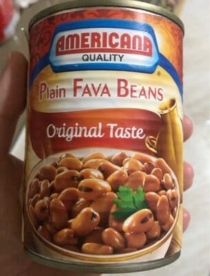 Plain Fava Beans