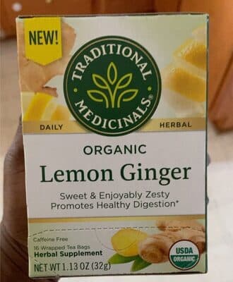 Organic Lemon Ginger