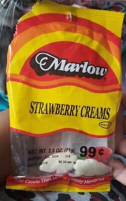 Strawberry creams