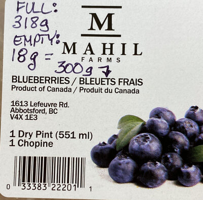 Blueberries