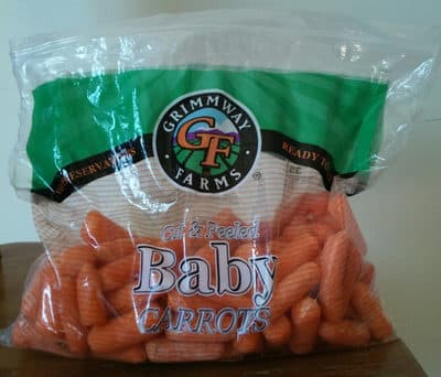Peeled Carrots