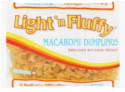 ENRICHED MACARONI PRODUCT, MACARONI DUMPLINGS