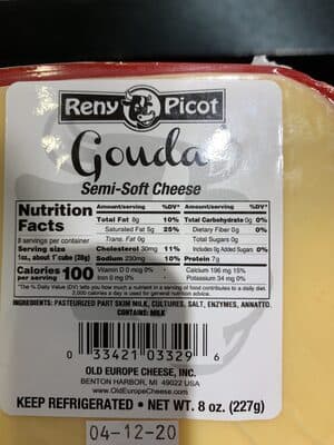 René Picot, Gouda Cheese