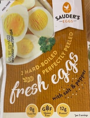 Boiled eggs