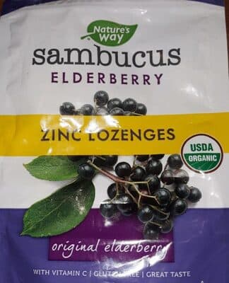 Sambucus Elderberry Zinc Lozenges