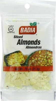 Almonds Sliced