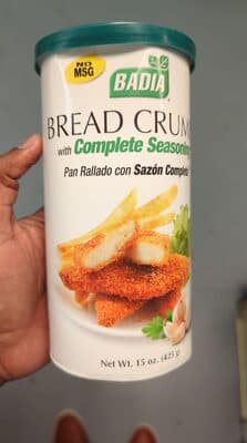 Badia Bread Crumbs With Complete Seasoning