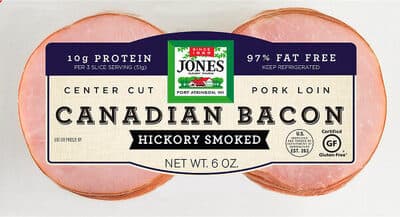 Canadian Sliced Bacon