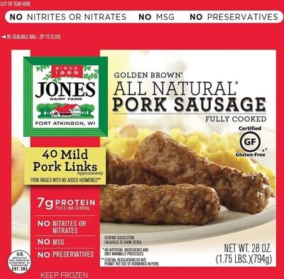 Pork Sausage, Mild
