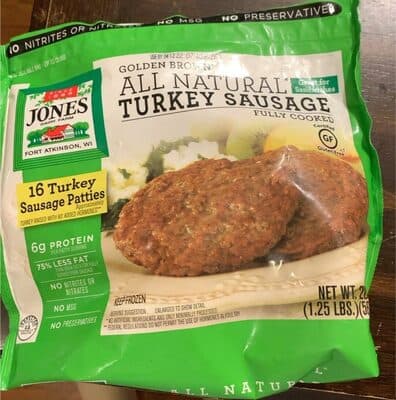 Turkey Sausage Patties