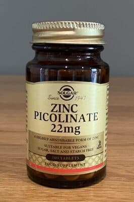 Zinc Picolinate 22 Mg