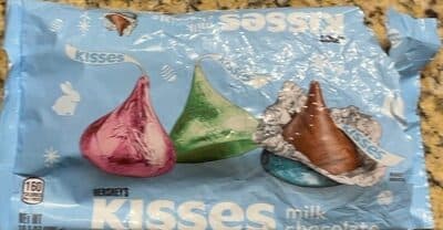 Milk chocolate kisses