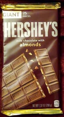 Giant Milk Chocolate with Almonds