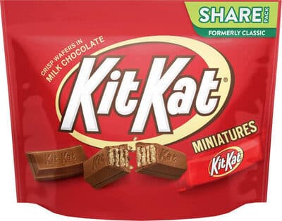 Crisp Wafers Miniatures in Milk Chocolate