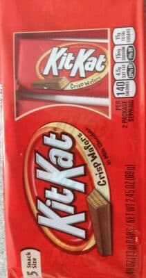 CRISP WAFERS IN MILK CHOCOLATE BARS