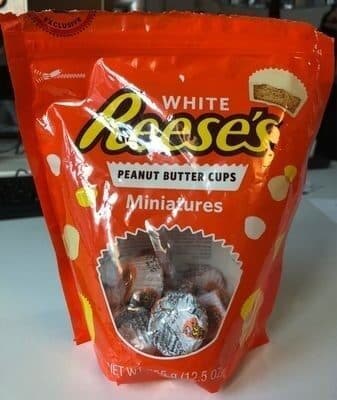 White Reese’s Peanut Butter Cup