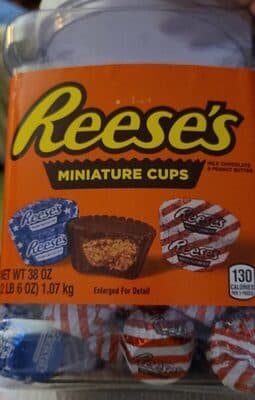 Reeses miniature cups