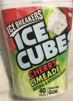 Ice Cubes Cherry Limeade Gum