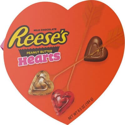 Peanut Butter Hearts Milk Chocolate