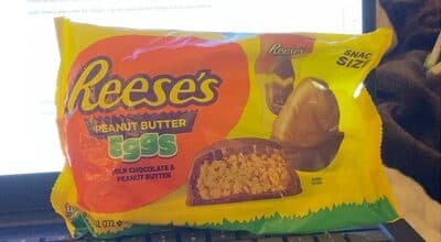 Reese's Milk Chocolate Peanut Butter Snack Size Eggs Candy, Easter