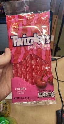 PULL'N'PEEL CANDY, CHERRY