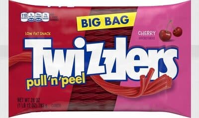 PULL 'N' PEEL CANDY, CHERRY