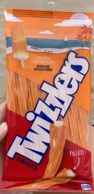 Orange Cream Pop Twists Candy