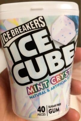 Ice breakers ice cube mint crystal
