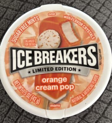 Orange Cream Pop Mints