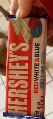 cookies n creme red white and blue