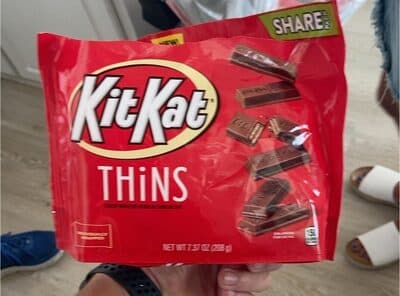 Kit Kat Share Pack Thins Crisp Wafers in Milk Chocolate