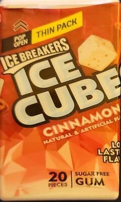 Ice Cube Cinnamon Gum