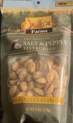 Dry Roasted Salt & Pepper Pistachios