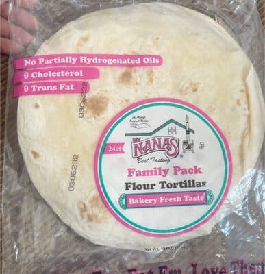 Nana’s Flour Tortillas