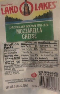 Mozzarella cheese
