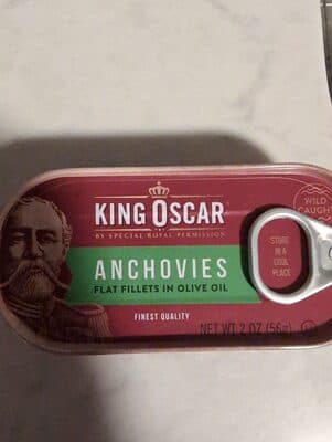 Anchovies Flat Fillets In Olive Oil